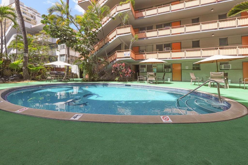Aparthotel Hawaiian King Honolulu Exterior foto