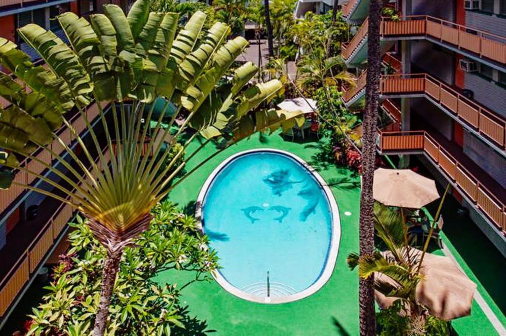 Aparthotel Hawaiian King Honolulu Exterior foto